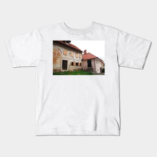 Historic Buildings in Skofja Loka Kids T-Shirt